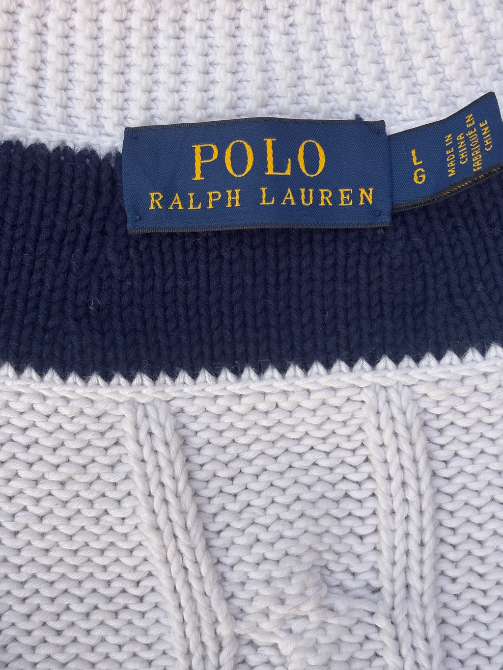 Polo ralph lauren  Cable-knit cricket jumper