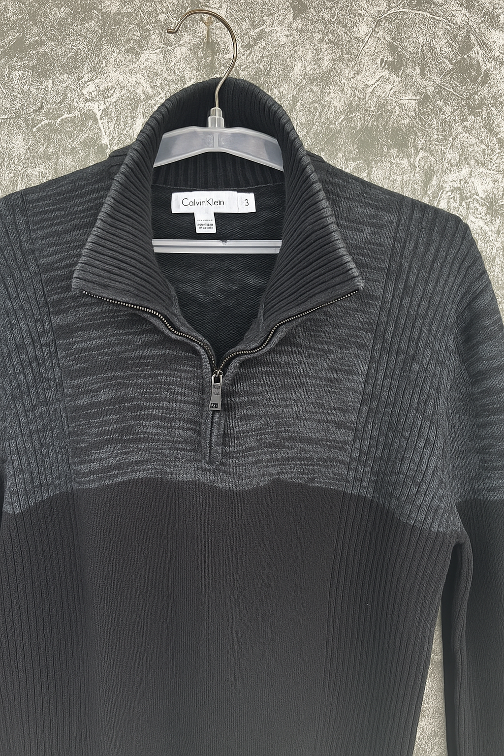 CLEVIN KLEIN zip up sweater product