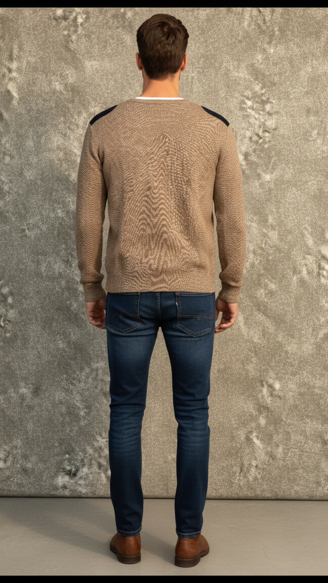 Locaste V-Neck Cashmere Sweater