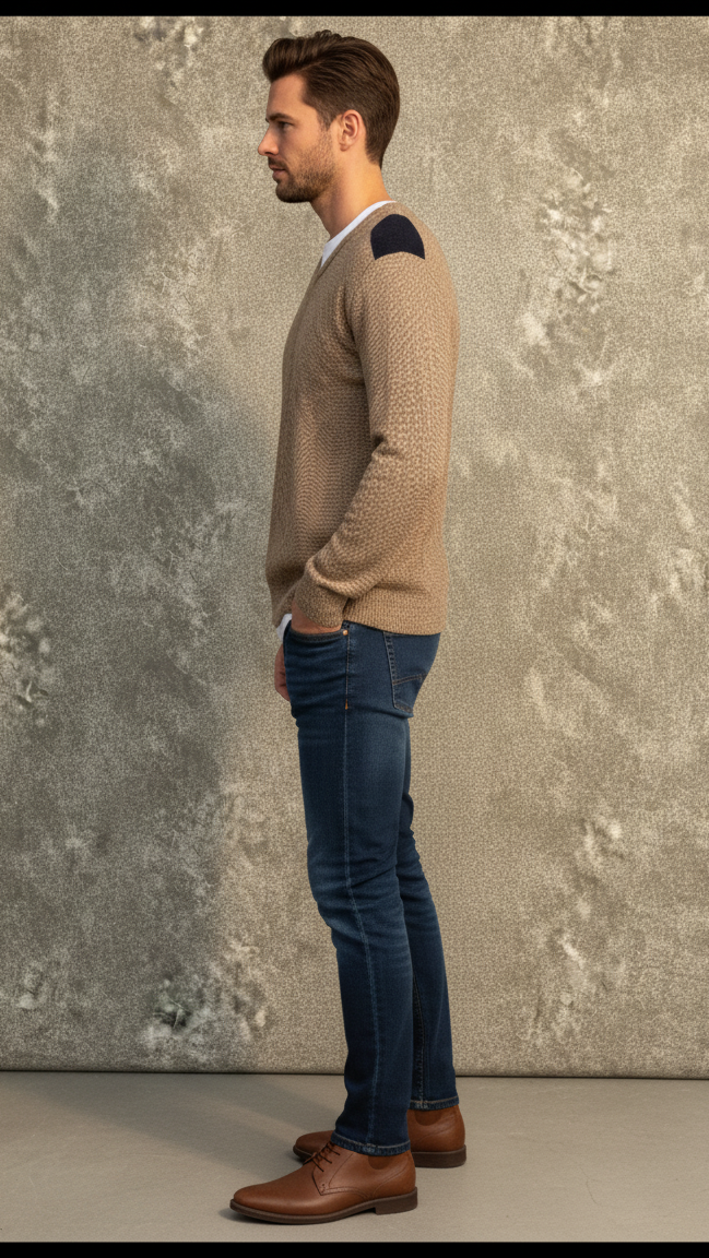 Locaste V-Neck Cashmere Sweater