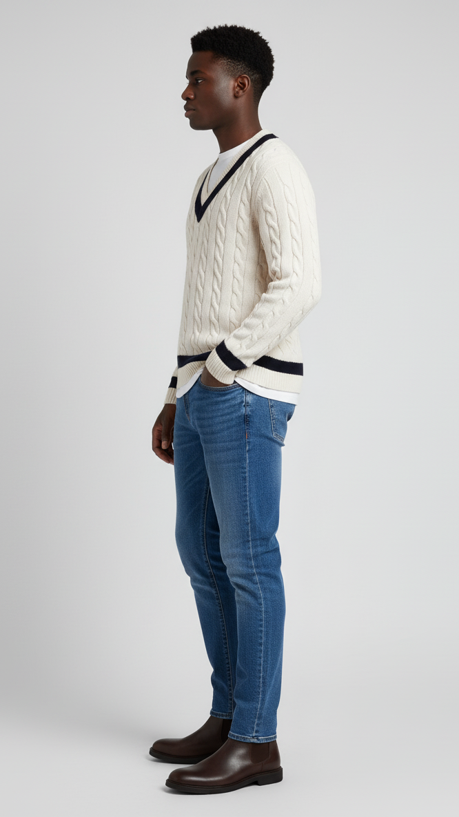 Polo ralph lauren  Cable-knit cricket jumper