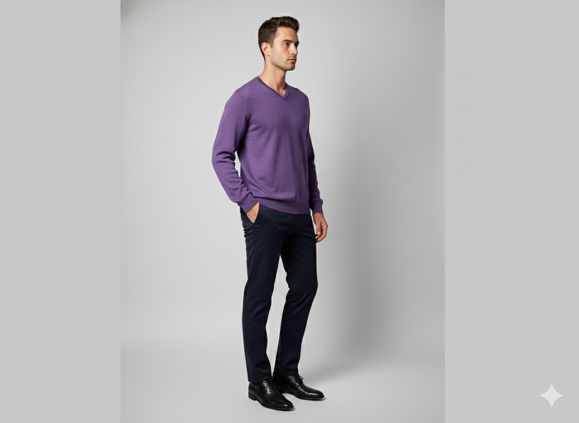 Tommy Hilfiger V-Neck Jumper