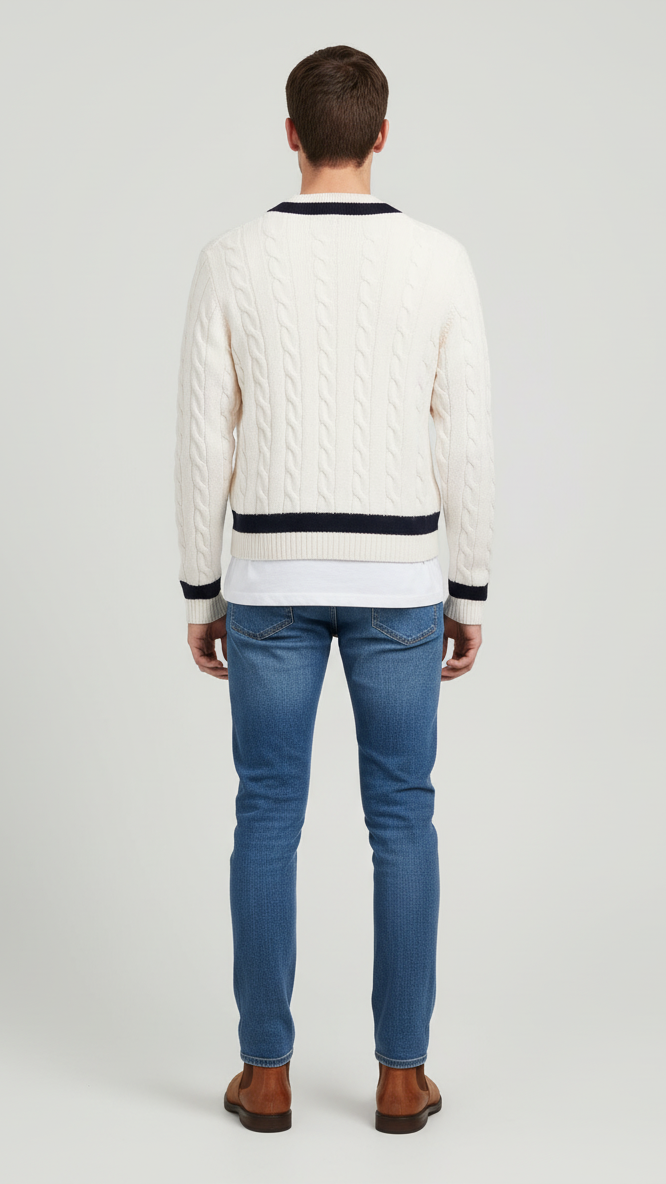 Polo ralph lauren  Cable-knit cricket jumper