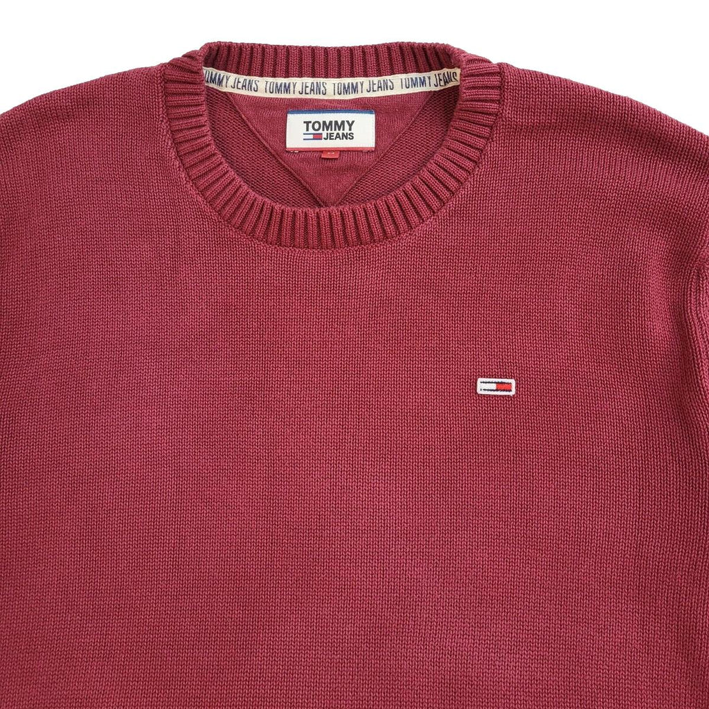 Tommy Vintage Burgundy Jumper