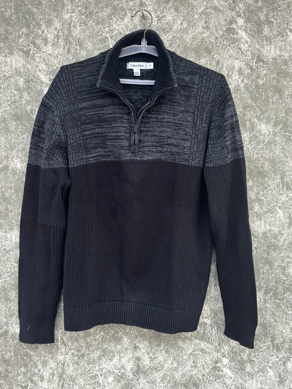 CLEVIN KLEIN zip up sweater product
