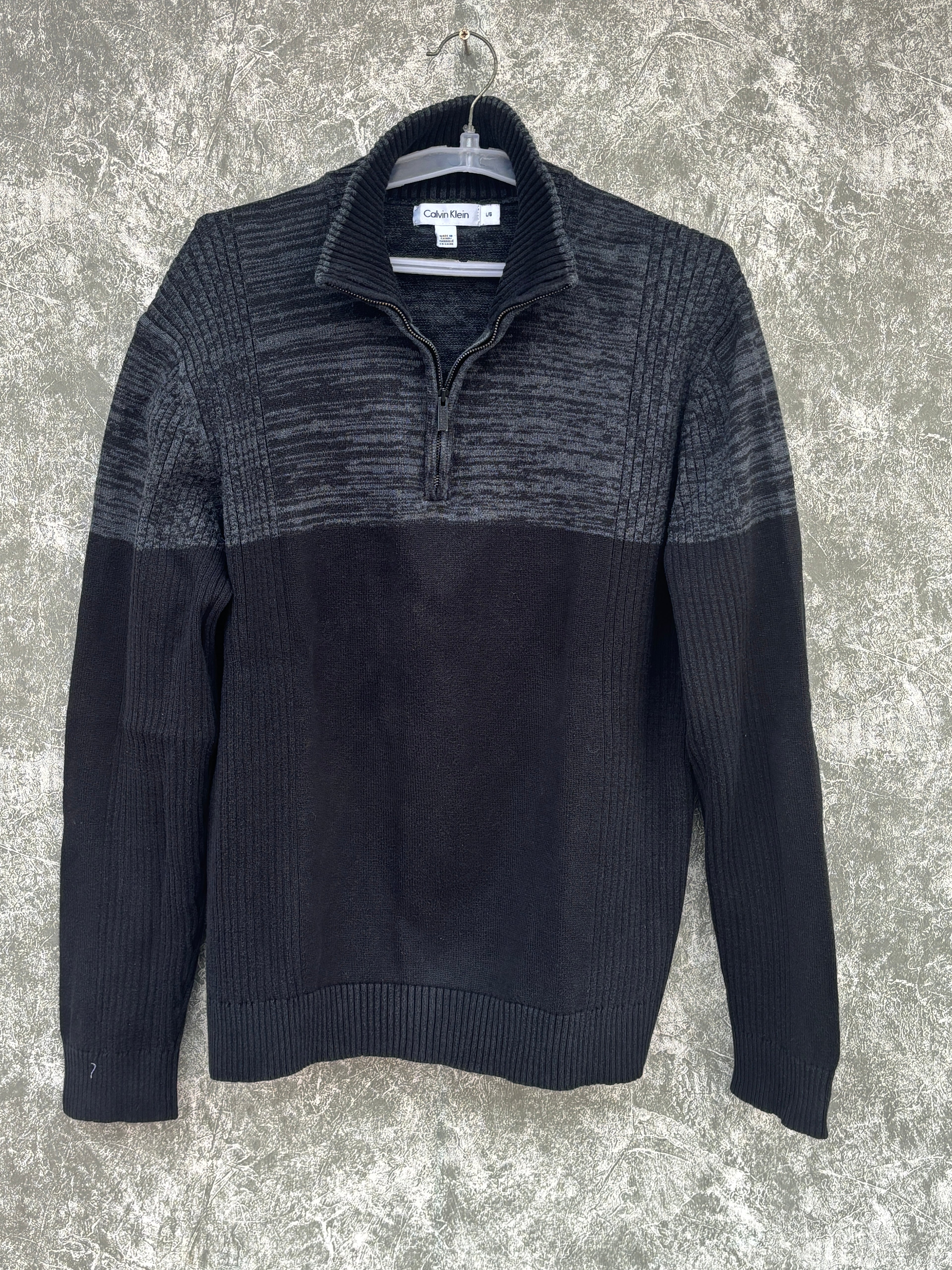 CLEVIN KLEIN zip up sweater product