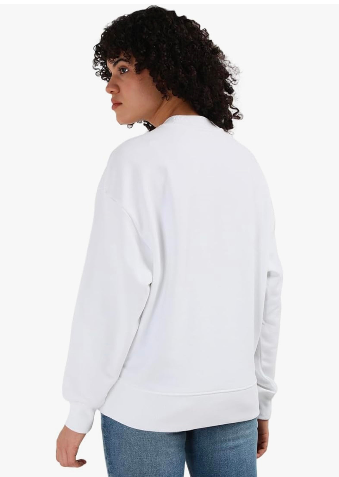 CALVIN KLEIN crew neck monologo sweatshirT