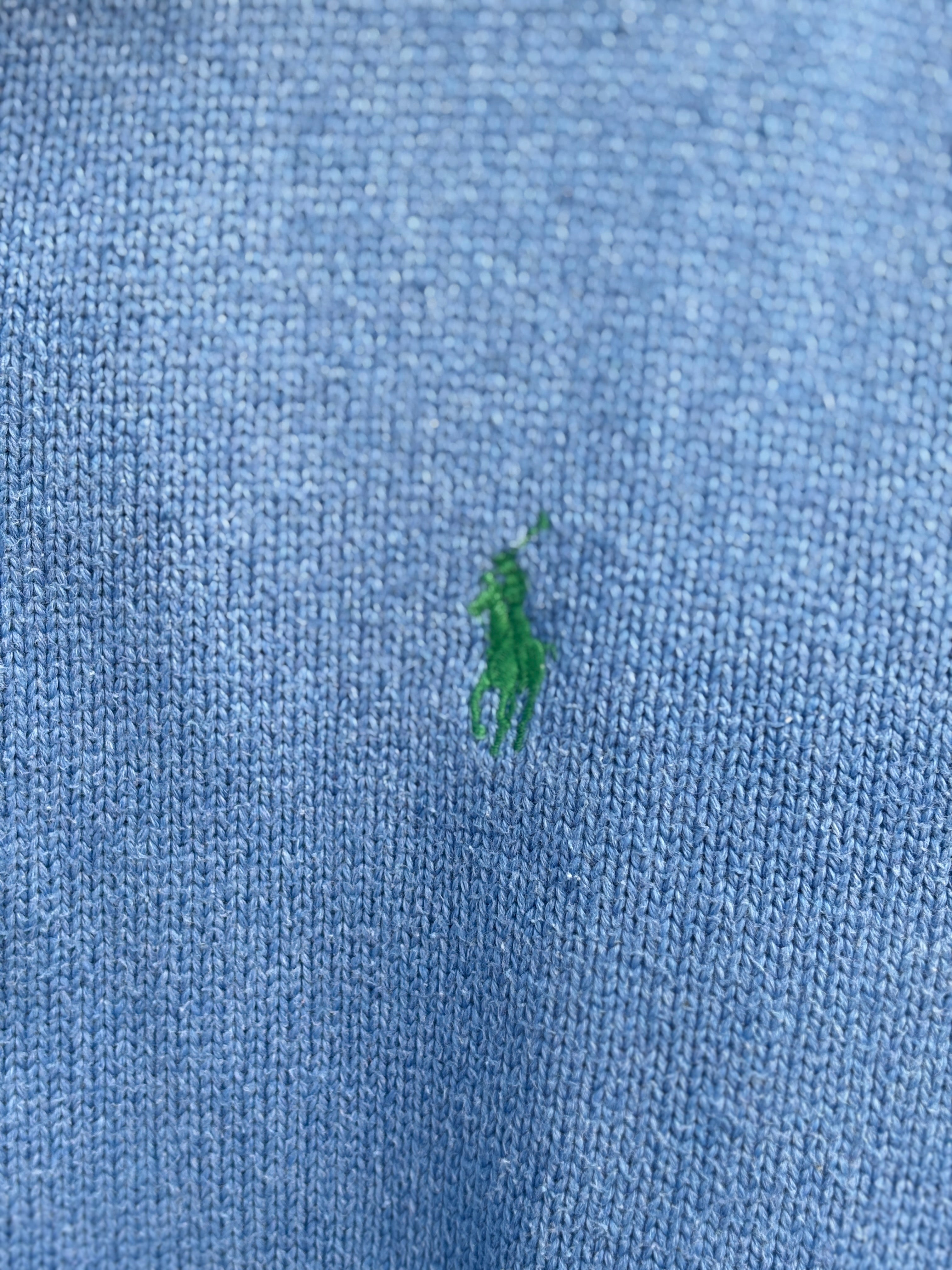 1990 VINTAGE POLO RALPH LAUREN MEN’S QUARTER-ZIP SWEATE