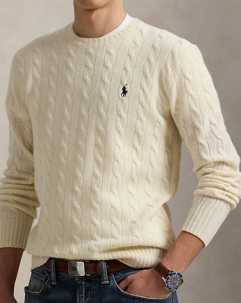Cable -knit wool Polo Ralph Lauren