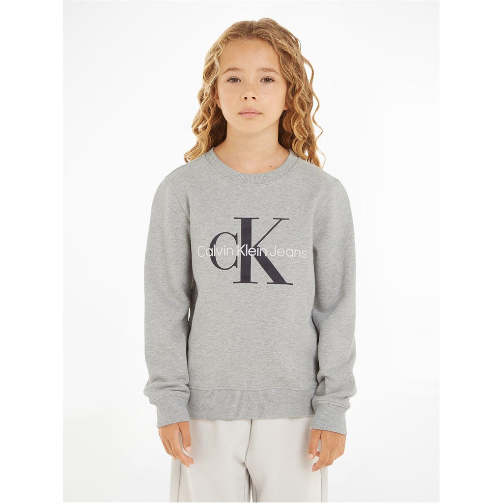 CLEVIN KLEIN Fit Terry Logo Sweatshirt