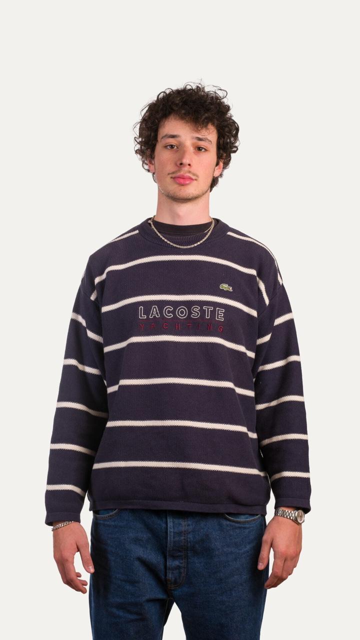Lacoste vintage knitted sweatshirt