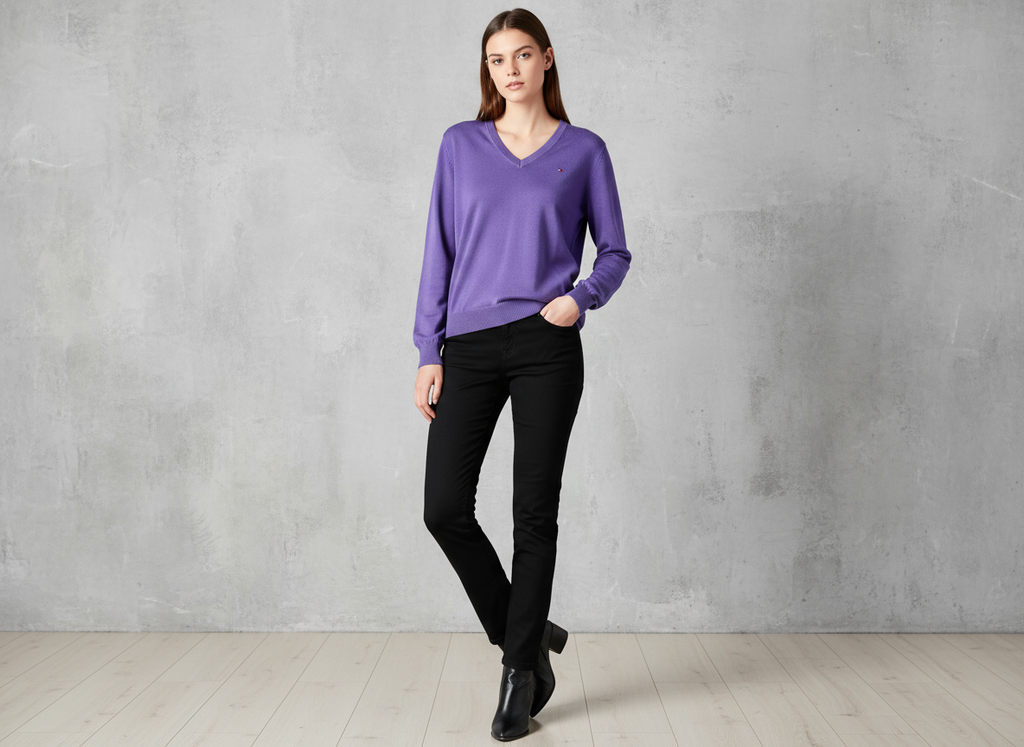 Tommy Hilfiger V-Neck Jumper